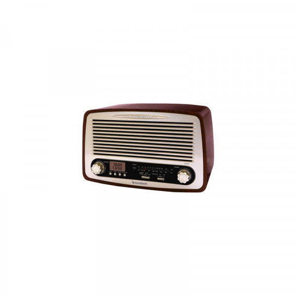 RADIO RETRO AM-FM/USB/SD/AUX SUNSTECH